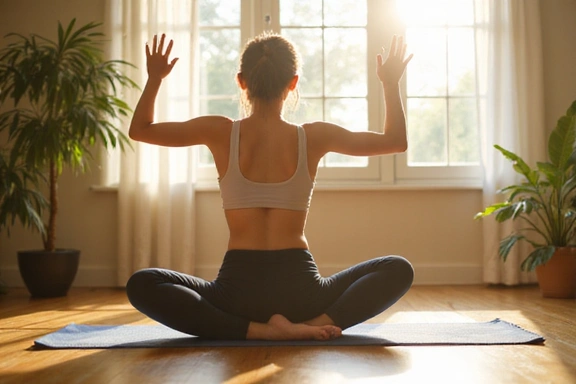 Immagine di persona che fa esercizio